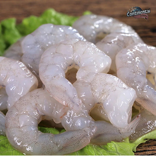 Prawns-Cleaned & Deveined/ Medium Size 45-55 Piece / 250 Grams